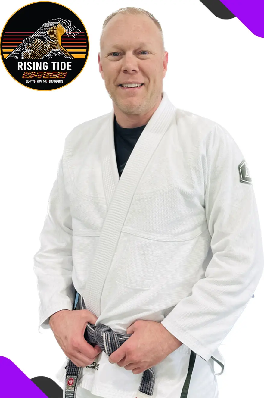 Mike Johnson martial arts instructor headshot at Rising Tide Hi Tech Hanover MD